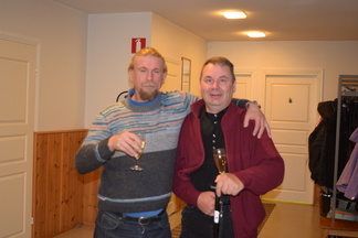 Jannet juhlatuulella